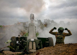 Луганські прикордонники завдали понад 1400 вогневих ударів по окупантам за тиждень на чотирьох напря