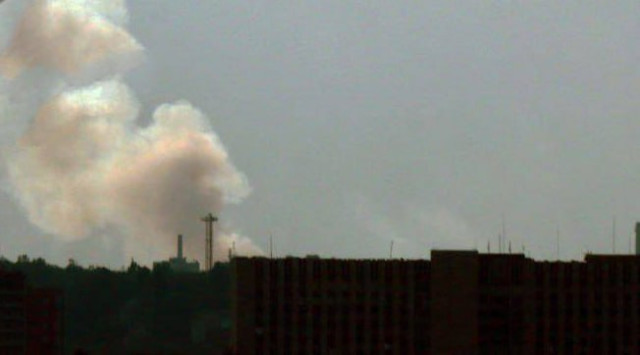 В Донецьку потужні вибухи