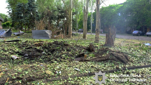 У поліції показали перші хвилини після авіаудару по Краматорську