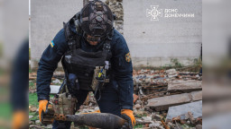 ДСНС знищила 13 вибухонебезпечних предметів на Донеччині: лінія фронту залишається небезпечною