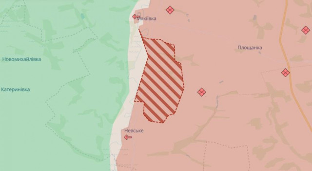 Російські війська просунулися на Луганщині в районі села Балка Журавка