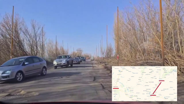 Дорога на Донеччину з Дніпропетровщини майже непроїзна (ФОТО)