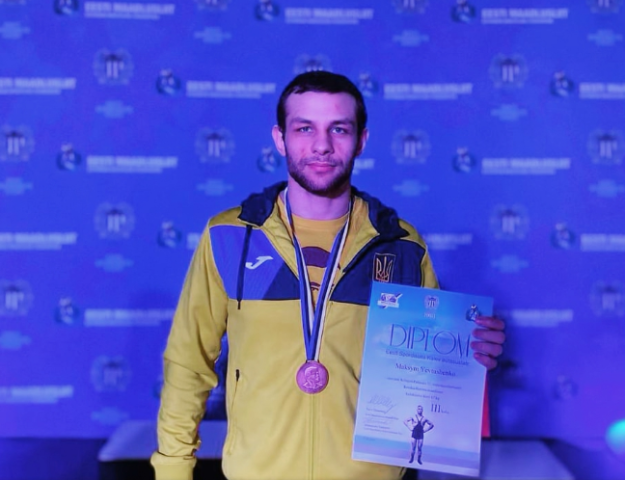 Спортсмен з Донеччини виграв «бронзу» на змаганнях з греко-римської боротьби в Талліні