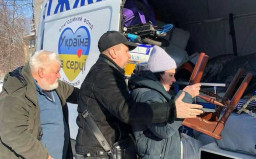 Близько 800 мешканців Донеччини евакуйовано БФ "Україна в серці" з початку року