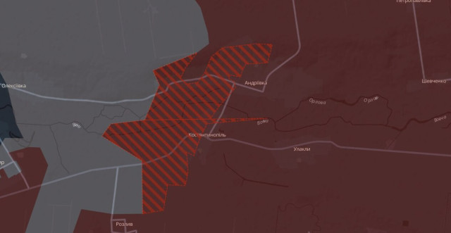 Окупація Андріївки та Костянтинополя підтверджена – DeepState Окупація Андріївки та Костянтинополя підтверджена – DeepState