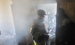 У Лимані внаслідок атаки дрона сталася пожежа у багатоповерхівці