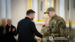 Поліцейський з Донеччини отримав державну нагороду за оборону Торецька