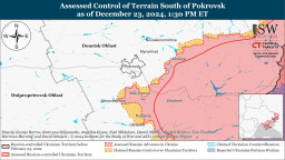 Російські війська змінюють тактику ведення бойових дій на фронті на Донеччини - ISW