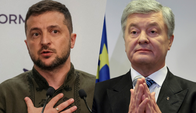 Конфлікт загострюється: Порошенко звинуватив Зеленського в ухиленні від служби в ЗСУ