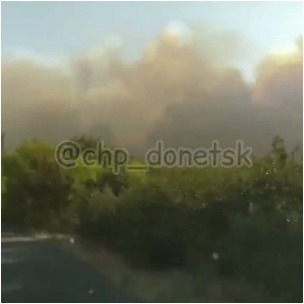 Появилась «официальная информация» о пожаре в районе н.п. Мануйловка