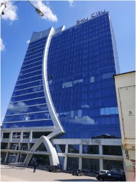 В Донецке «заминировано» здание Sky City