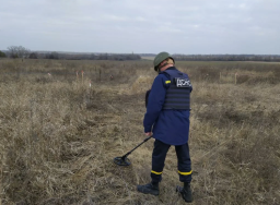 За добу на Донеччині знищили 105 одиниць вибухонебезпечних предметів