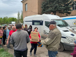 Донеччина отримала понад 580 тонн допомоги за тиждень