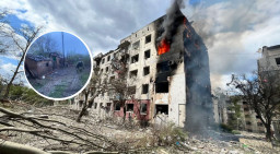 Бої за Курахове: лінія фронту проходить між поверхами одного будинку