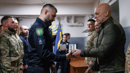 Патрульних Краматорська та Слов&rsquo;янська нагородили до 10-річчя батальйону
