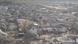 Військові показали Лиман під &laquo;павутинням&raquo; безпілотників (ФОТО)