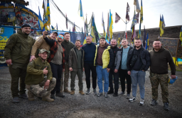 Президент Володимир Зеленський прибув на Донеччину
