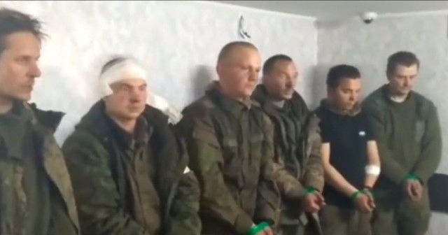 ЗСУ взяли в полон шістьох окупантів на бахмутському напрямку ЗСУ взяли в полон шістьох окупантів на бахмутському напрямку