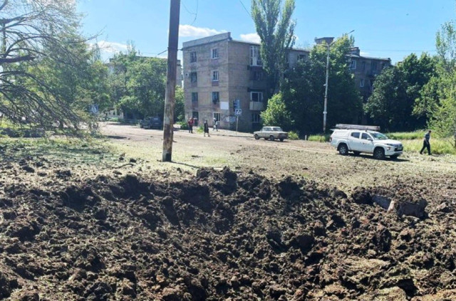 Окупанти скинули авіабомби на центр Торецька