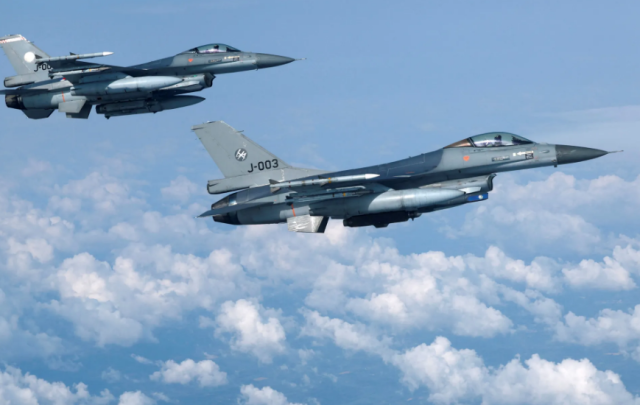 У Данії висловилися про передачу винищувачів F-16 Україні