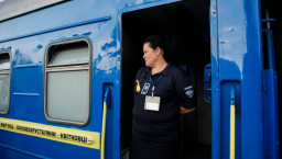 До Краматорська прибув особливий потяг: символ підтримки для українців у зоні окупації