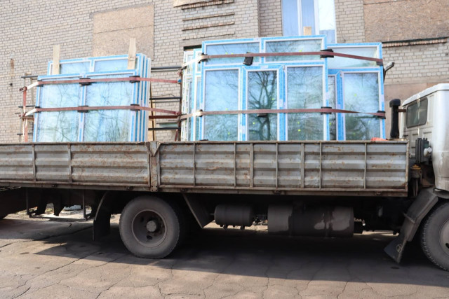 До Добропільської громади доставлено гуманітарну допомогу для відновлення амбулаторії