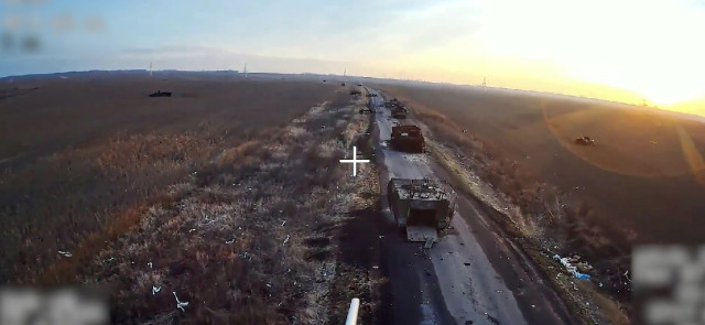 Як зараз виглядає головна артерія постачання ЗСУ на Курщині (ФОТО)