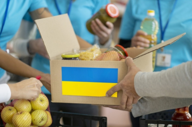 В Ірпені ВПО з Луганщини мають можливість отримати продуктові набори: деталі