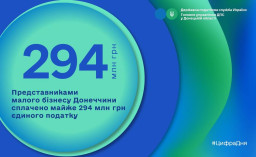 Малий бізнес Донеччини значно збільшив сплату єдиного податку у 2024 році