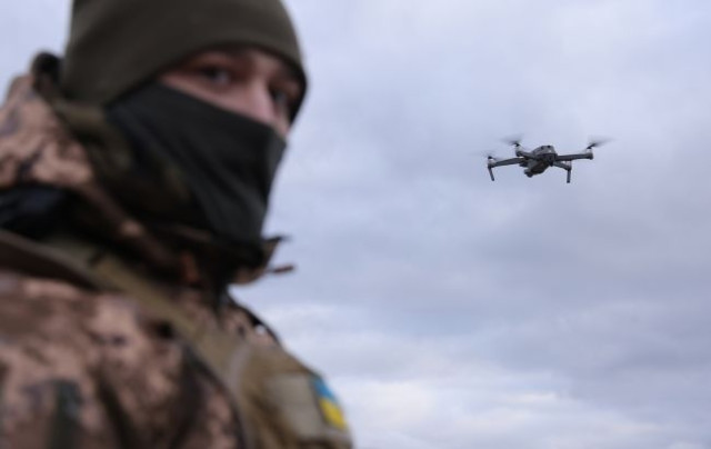 Повітряна розвідка ДПСУ вдарила по ворогу на напрямку Сватове Повітряна розвідка ДПСУ вдарила по ворогу на напрямку Сватове