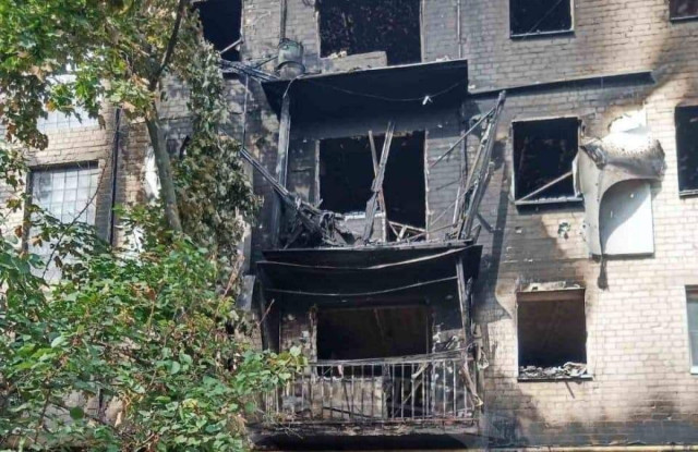 Луганщина вже зазнала руйнувань від повномасштабного вторгнення