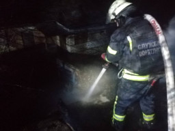 У Слов'янську спалахнула пожежа в приватному будинку