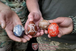 Львівські десантники на Донбасі: Великодні традиції в умовах фронту