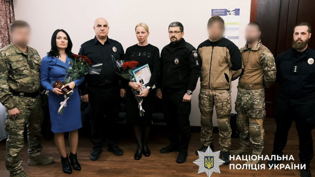 Родини загиблих поліціянтів Донеччини отримали посмертні нагороди
