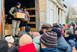 Мешканці Покровської громади отримали продовольчі набори від благодійного фонду "GEM"