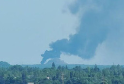 Telegram-канали пишуть про "прильот" у Донецьку