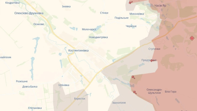 На Краматорському напрямку ворог намагається прорватися до Новодмитрівки На Краматорському напрямку ворог намагається прорватися до Новодмитрівки