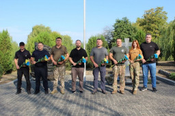 Урочистий захід відбувся у Слов&rsquo;янську з нагоди Дня Незалежності України