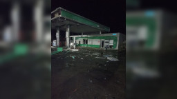 БПЛА атакував автозаправну станцію у тимчасово окупованому Новоайдарі