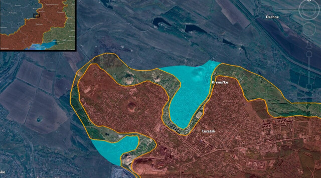 ЗСУ провели успішні контрактаки на флангах Торецька ЗСУ провели успішні контрактаки на флангах Торецька