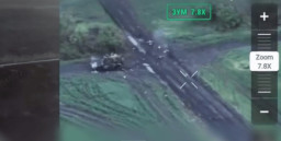 ЗСУ успішно знищили російських мотоциклістів на замінованому перехресті під Покровськом