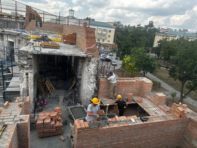Окупанти відзвітували про деталі будівництва нового нового театру в Маріуполі Окупанти відзвітували про деталі будівництва нового нового театру в Маріуполі