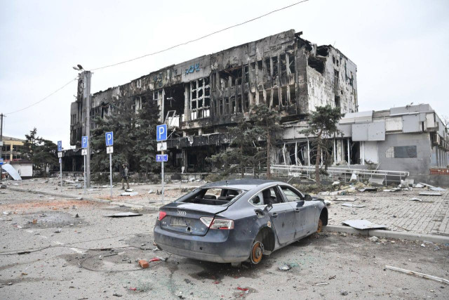 Під Маріуполем "кадирівці" зіткнулися з російськими військовими Під Маріуполем "кадирівці" зіткнулися з російськими військовими