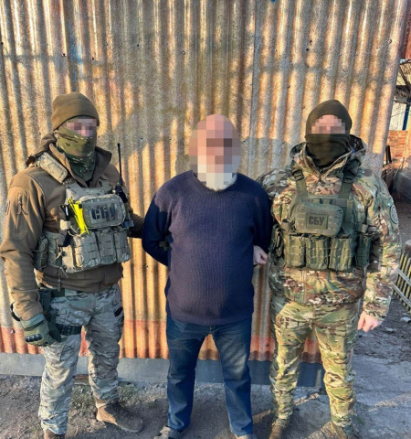 На Донеччині Служба безпеки України затримала ще одного зрадника