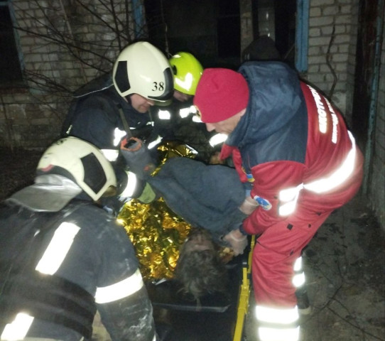 У Краматорському районі пожежники врятували чоловіка