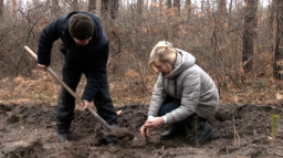Національний парк «Святі гори»: як інноваційні методи відновлюють ліси Донеччини після пожеж