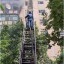 В Горловке горел 9-этажный дом, а на одном из балконов лежали мины