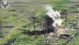 На Донеччині українські захисники знищили два ворожих танки Т-72 та наземний робот "Лягушка"