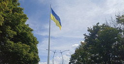 У Краматорську оновлять найбільший державний прапор Донеччини