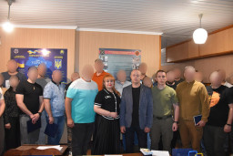 На Донеччині нагородили військовослужбовців ВСП до Дня Конституції
